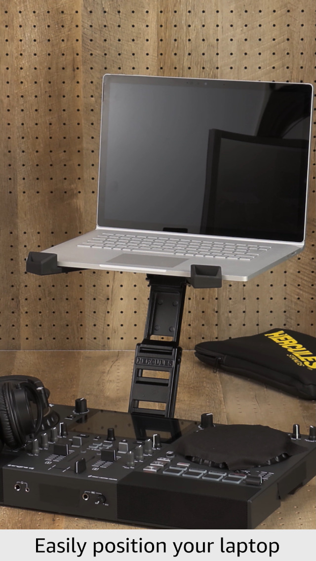 Amazon.com: Hercules Stands DG400BB Laptop Stand : Musical Instruments