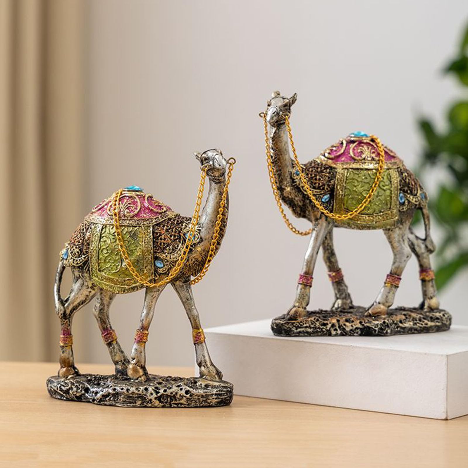 Amazon.co.jp: ラクダの像 砂漠ラクダの置物 インテリア用の小さな置物