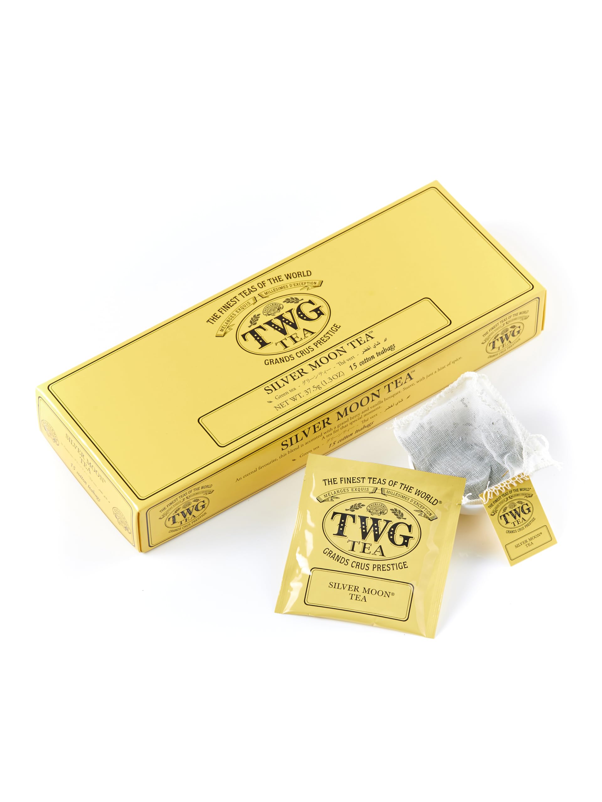 Amazon.co.jp: 【TWG Tea】Silver Moon Tea｜ティーバッグ 2.5g×15個