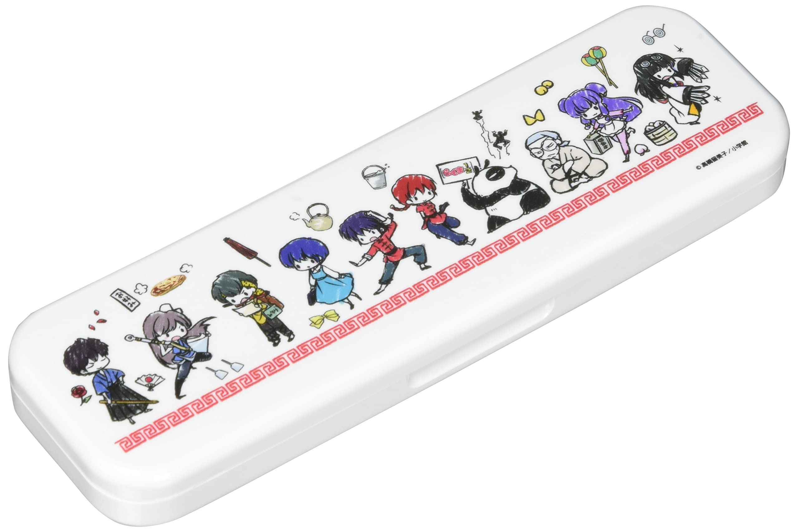 平成レトロ 当時物 らんま1/2 うちわ型の飾り メモ帳、ペンケース 3点