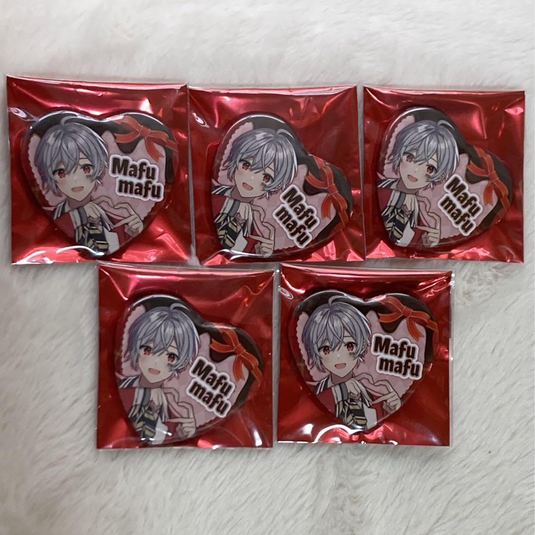 そらまふうらさか まふまふ バレンタイン メインビジュ 缶バッジ そら