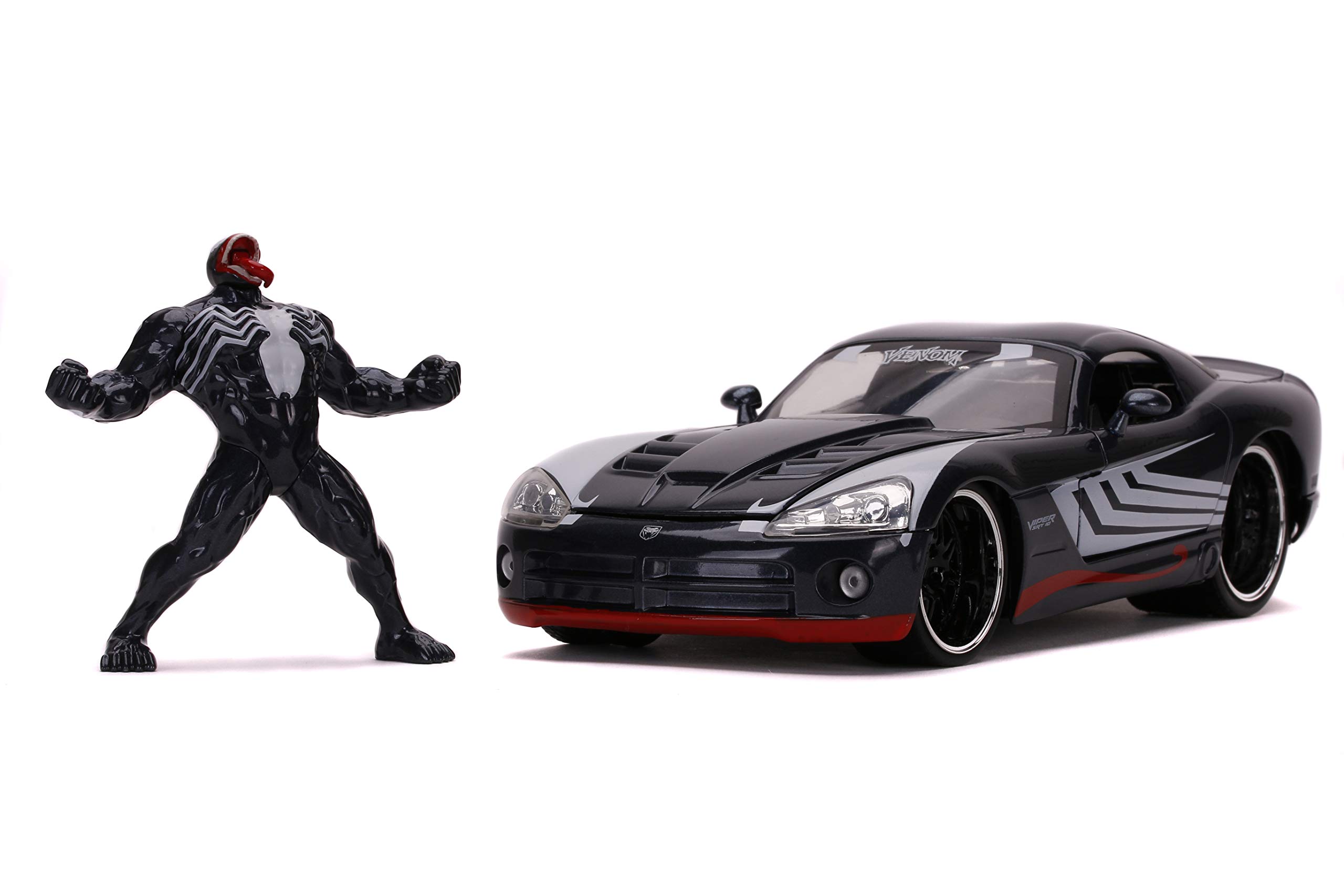Amazon.com: Jada Marvel 1:24 Dodge Viper Die-cast Car with 2.75