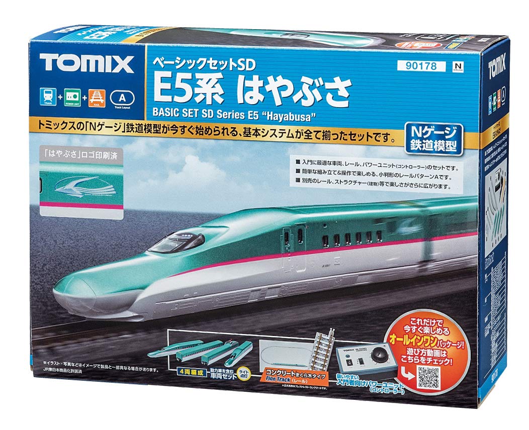 TOMIXトミックス べーシックセットSD九州新幹線800系つばめ 90148