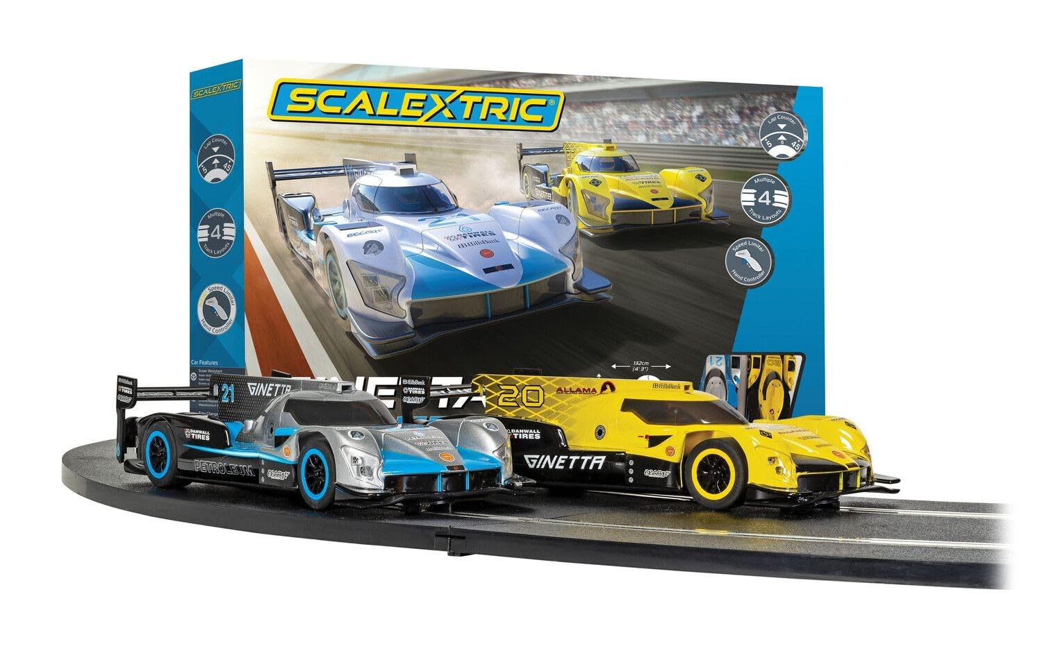 スロットカーSCALEX セット1/32 スロットカーSCALEX セット1/32