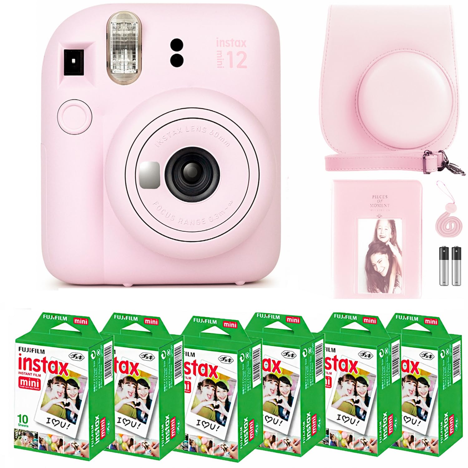 Amazon.com : Fujifilm Instax Mini 12 Instant Camera Blossom Pink