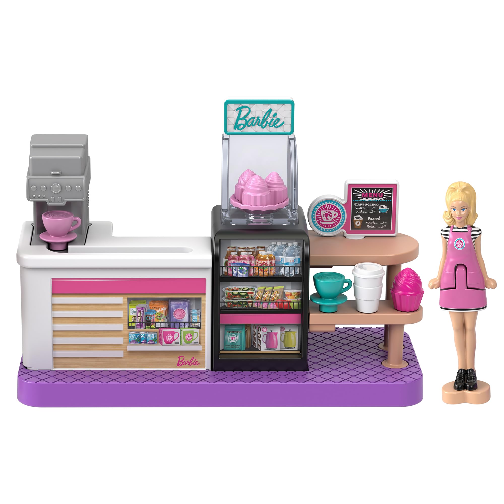Amazon.co.jp: バービー(Barbie) ミニバービーランド カフェ きせかえ