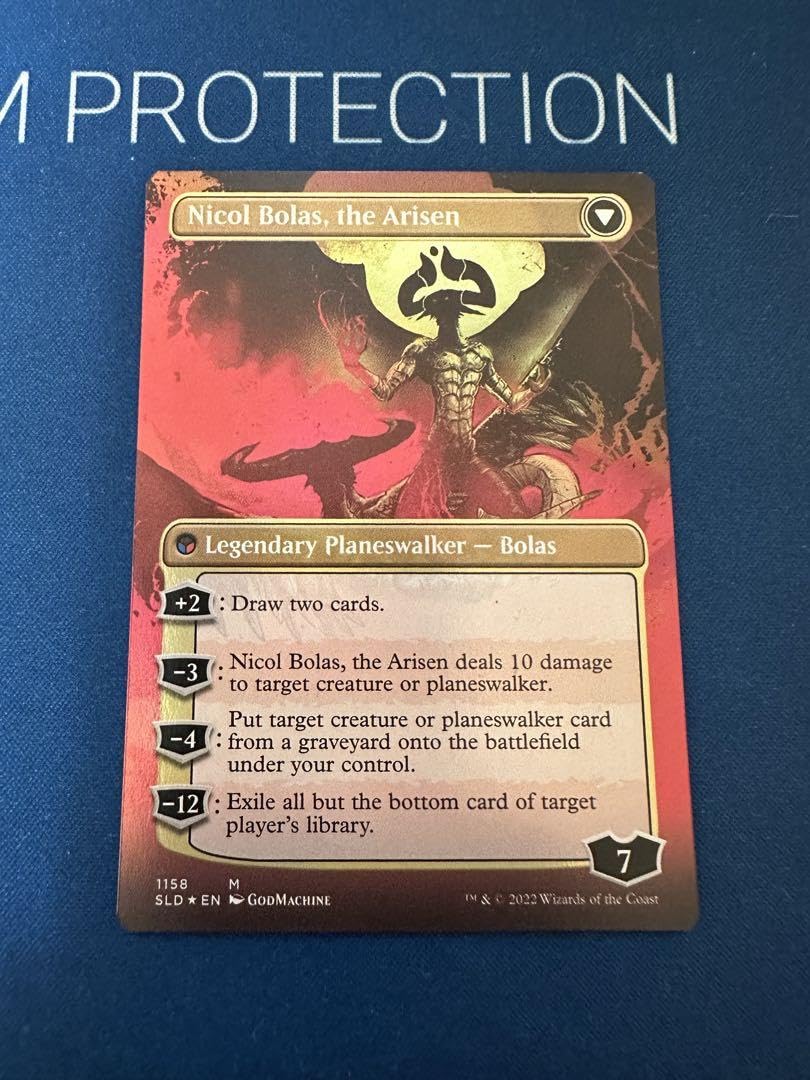 匿名配送】MTG 英語版 破滅の龍、ニコル・ボーラス Secret Lair 匿名