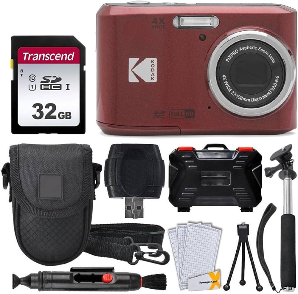 Amazon | Kodak PIXPRO FZ45 デジタルカメラ+ 32GBメモリーカード +