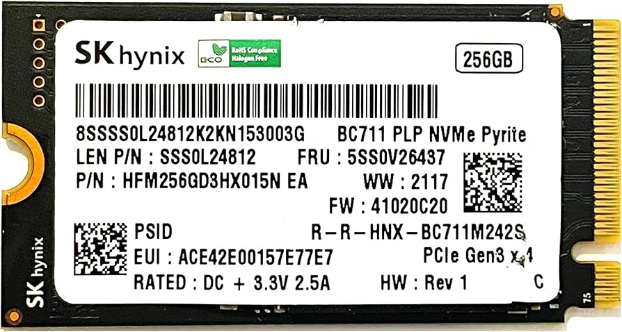Amazon.com: Oemgenuine OEM 256GB M.2 PCI-e NVME Internal Solid