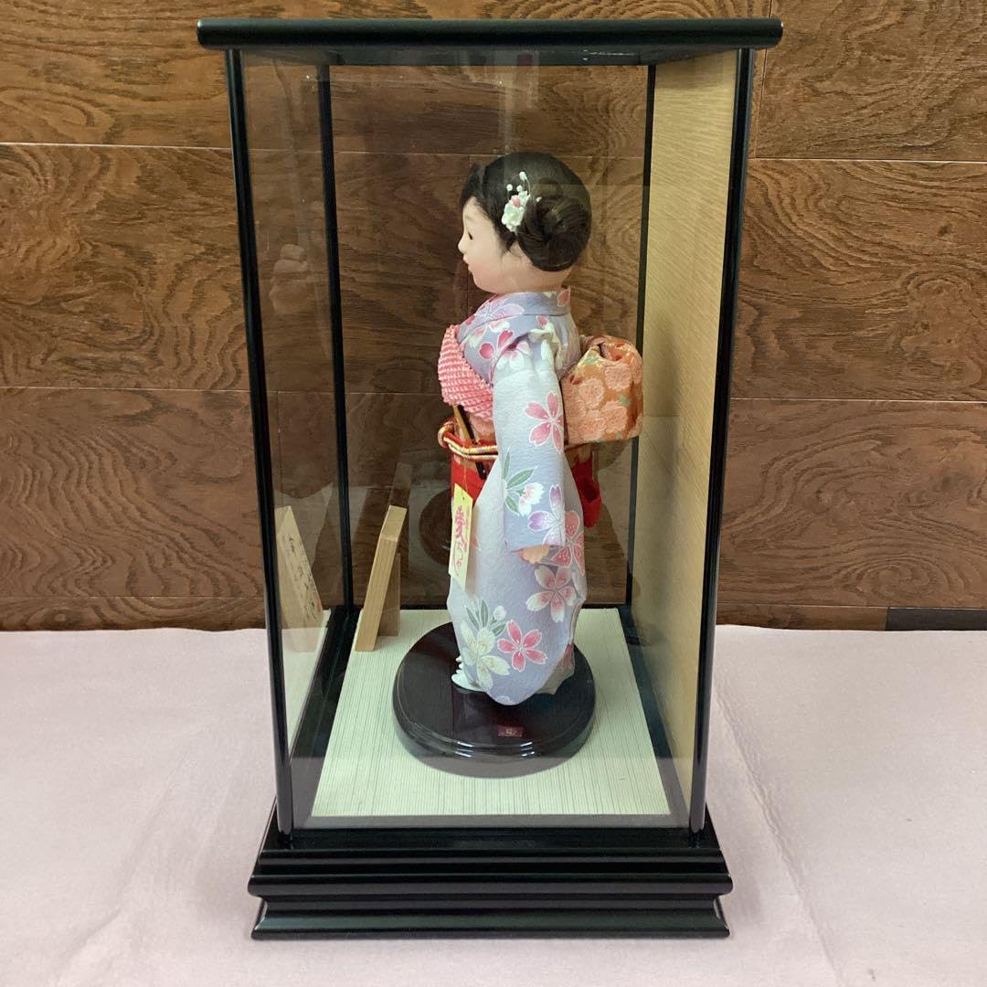 市松人形 愛ちゃん 8号サイズ ケース付き 東玉 市松人形 齊藤公司作