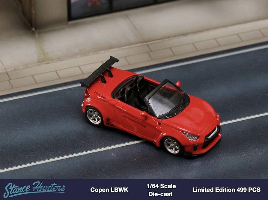 Amazon | 1/64 スタンスハンターズ LBWK Copen コペン 赤 [並行輸入品