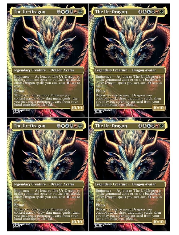 始祖ドラゴン foil secret lair The Ur-Dragon s-l400.jpg