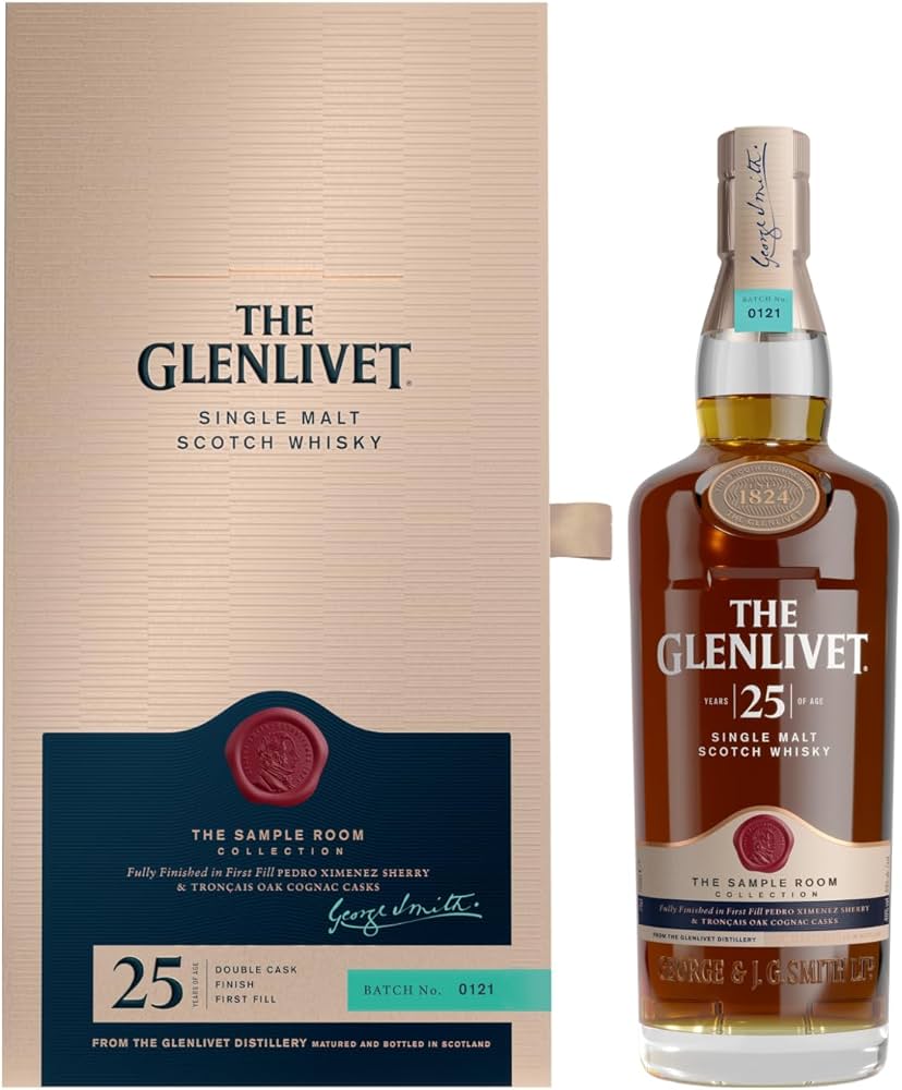 未開封】ウイスキー GLEN AVON 25年 750ml 箱付き 未開封】ウイスキー