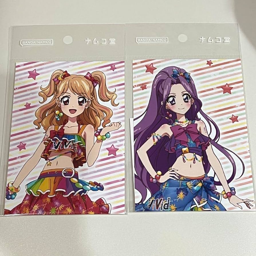 アイカツ 台湾限定 ダブルエム 神崎美月 夏樹みくる アクリルスタンド