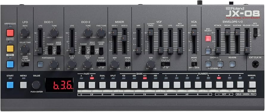 Amazon.com: Roland JX-08 Tabletop Sound Module Boutique