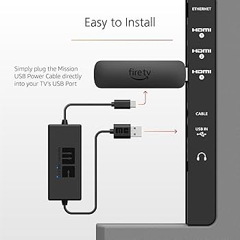 Amazon.com: Made for Amazon, USB Power Cable (Eliminates the Need