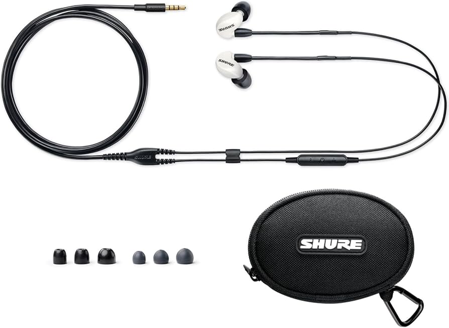 Amazon.com: Shure SE215SPE-W-UNI Special Edition Sound Isolating