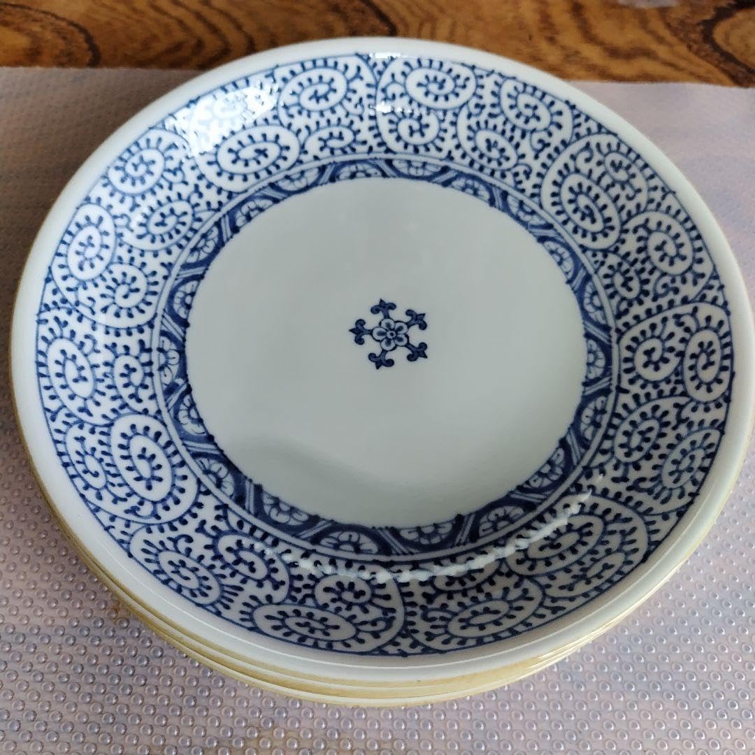 和食器 茶懐石 織部焼 蟹図 銘々皿 五客 C 9286 和食器通販｜おとなの