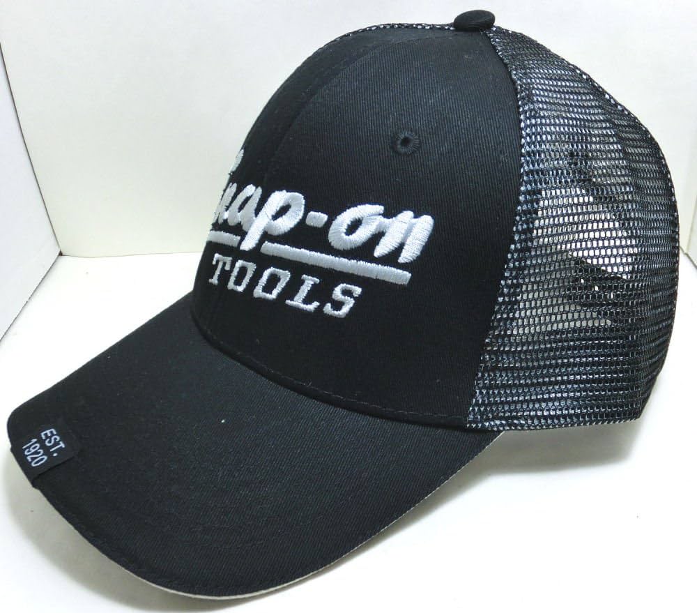 Amazon.co.jp: Snap-on (スナップオン) キャップ ブラック メッシュ