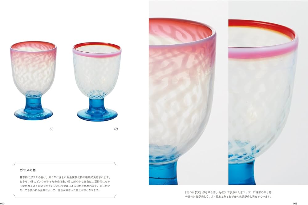 Amazon.co.jp: 美しい和のガラス: 明治、大正、昭和のレトロでかわいい