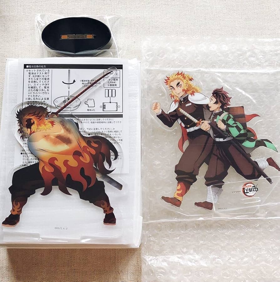 鬼滅の刃 煉獄杏寿郎 アクリルスタンド中心セット Amazon.co.jp: 煉獄杏