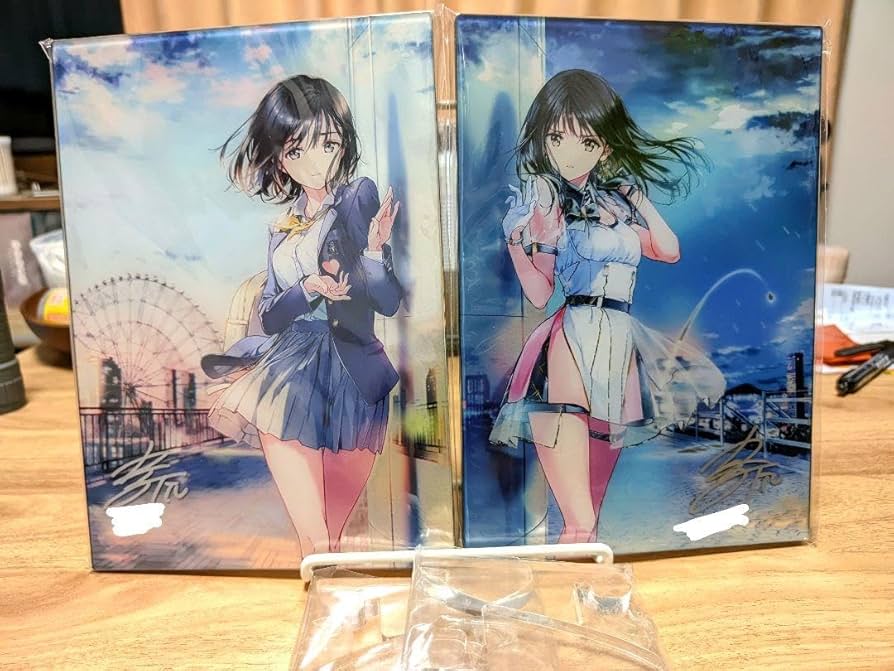 Amazon.co.jp: Tiv アクリルアート 複製原画 直筆サイン入り 2点セット