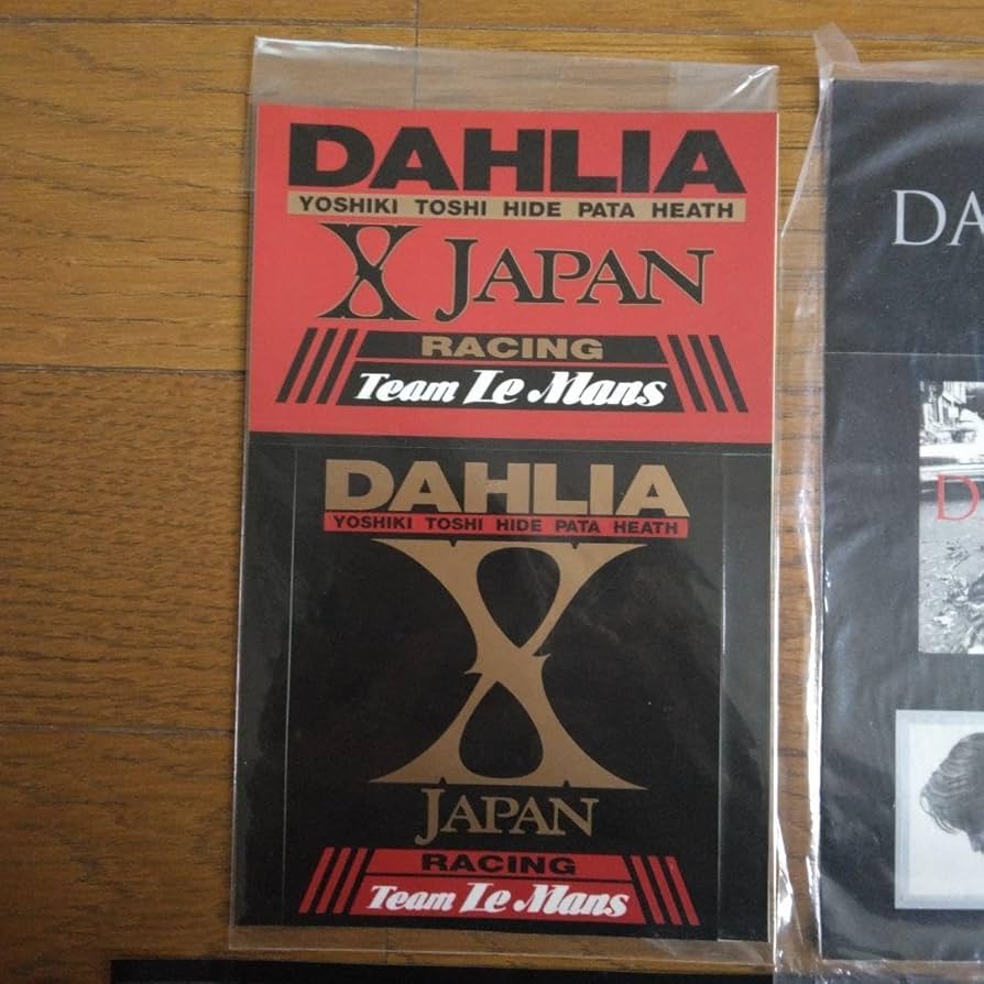X JAPANXclamationステッカーエックスVHS