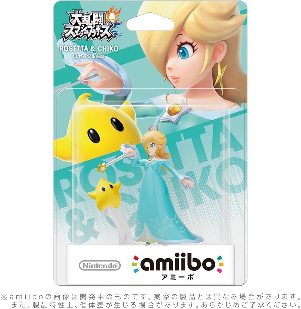 Amazon.co.jp: amiibo ロゼッタ&チコ (大乱闘スマッシュブラザーズ