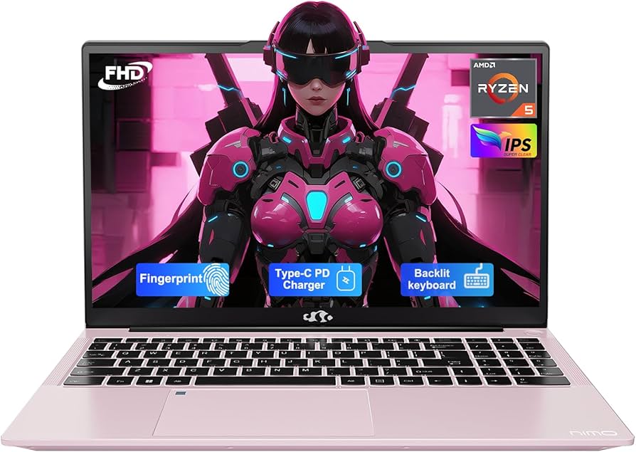 Amazon.com: 15.6'' IPS FHD-Laptop, 8GB RAM 256GB SSD AMD Ryzen 5