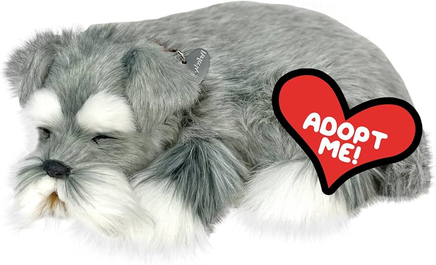 Amazon.com: Original Petzzz Schnauzer, Realistic Lifelike Stuffed