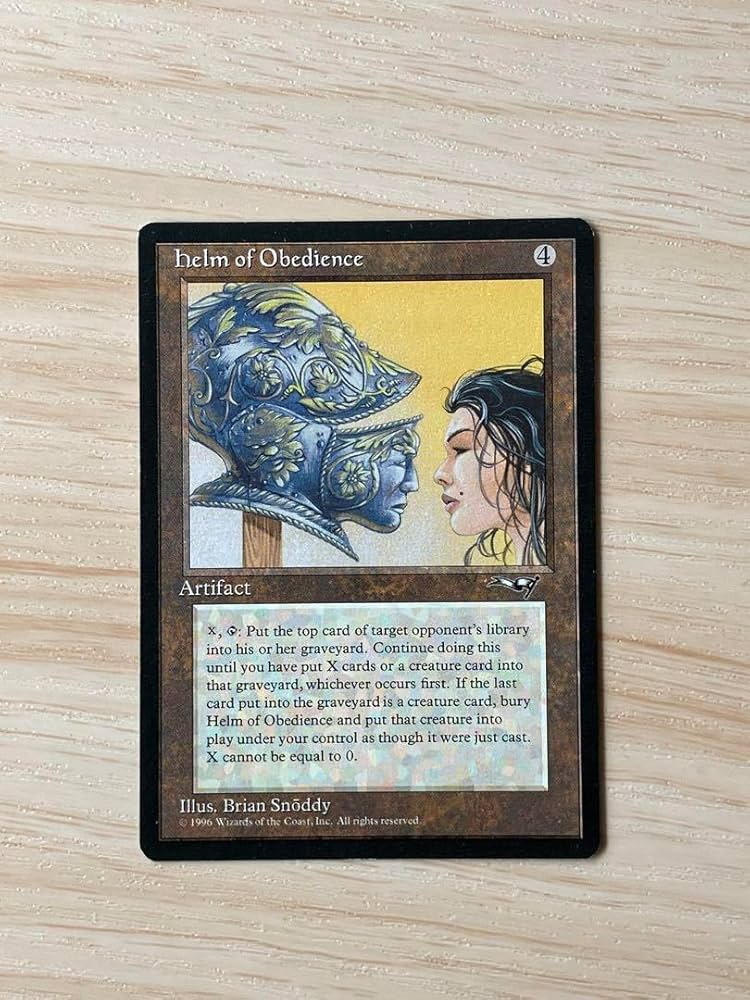 Amazon.co.jp: MTG Helm of Obedience : Toys & Games
