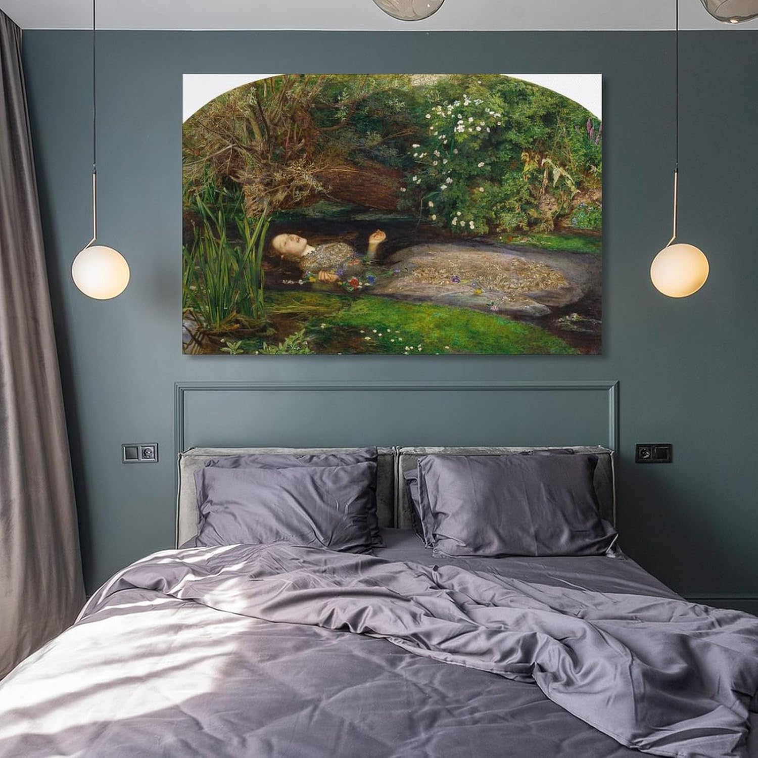 John Everett Millais 絵画 ポスター (オフィーリア) プリント