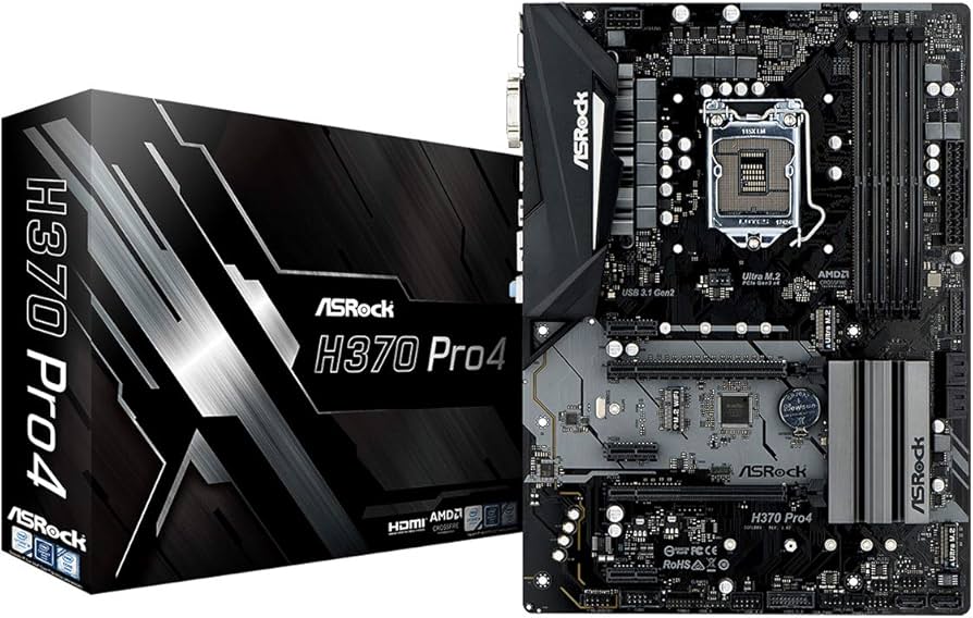 Amazon.com: ASROCK Intel H370 Chip Set ATX Motherboard H370 Pro4
