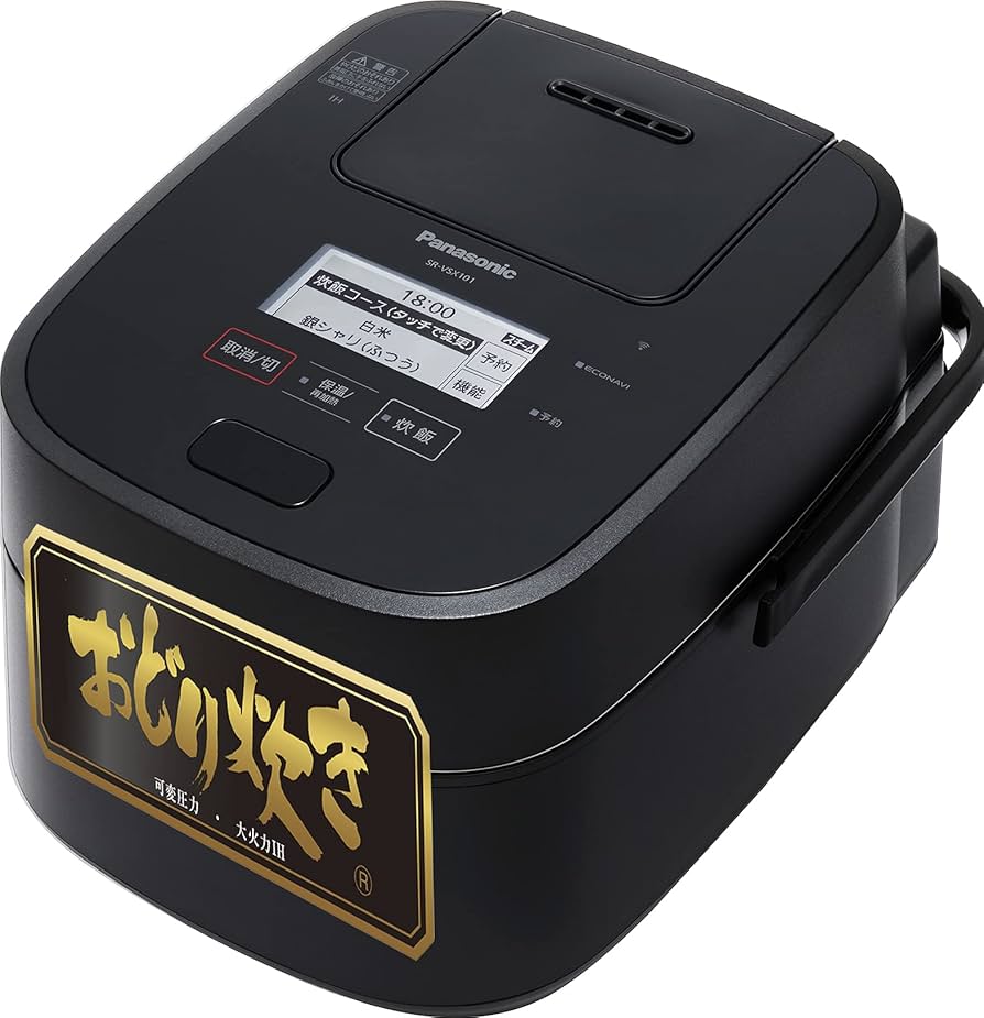 Amazon | パナソニック 炊飯器 5.5合 最高峰モデル スマホ連携 銘柄
