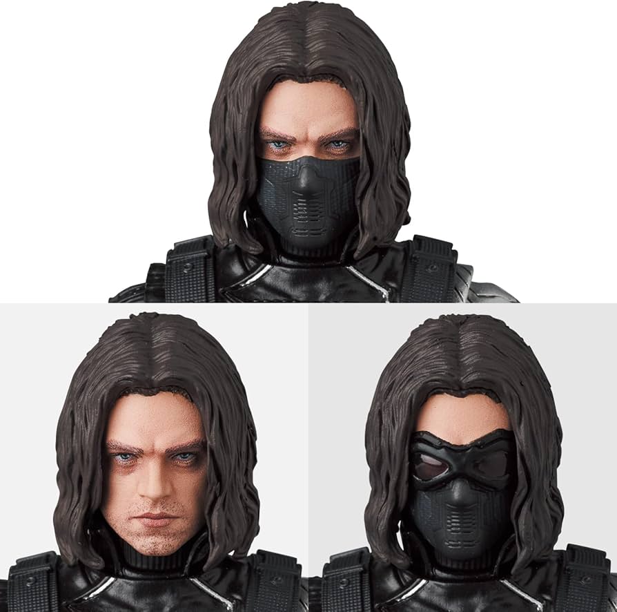 Amazon.co.jp: MAFEX マフェックス No.203 キャプテン アメリカ WINTER
