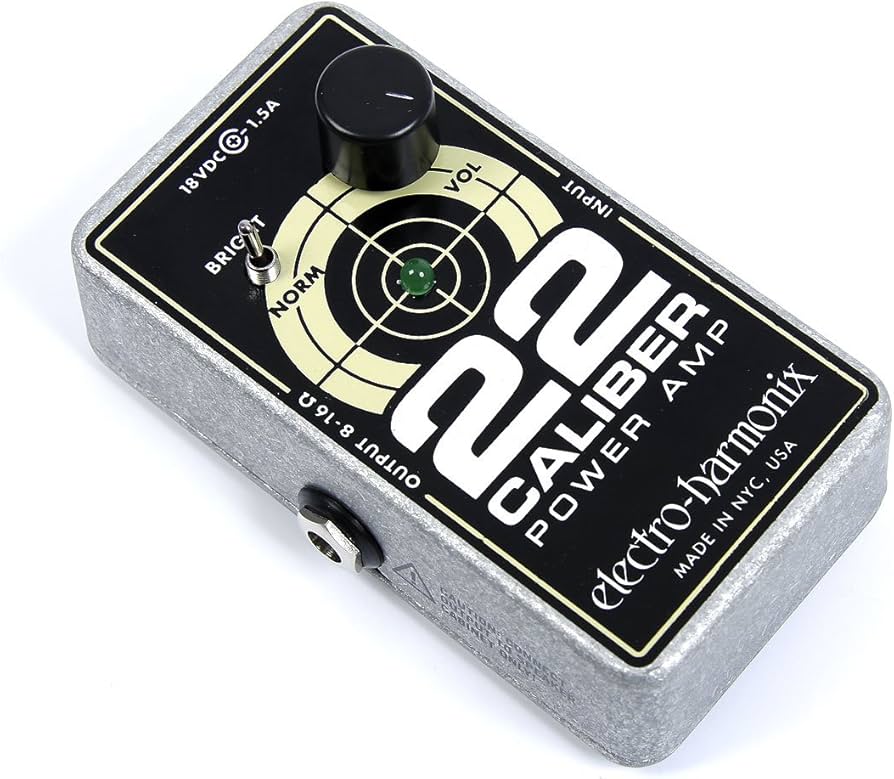 Amazon | ELECTRO-HARMONIX 22 Caliber ペダルエフェクターサイズ