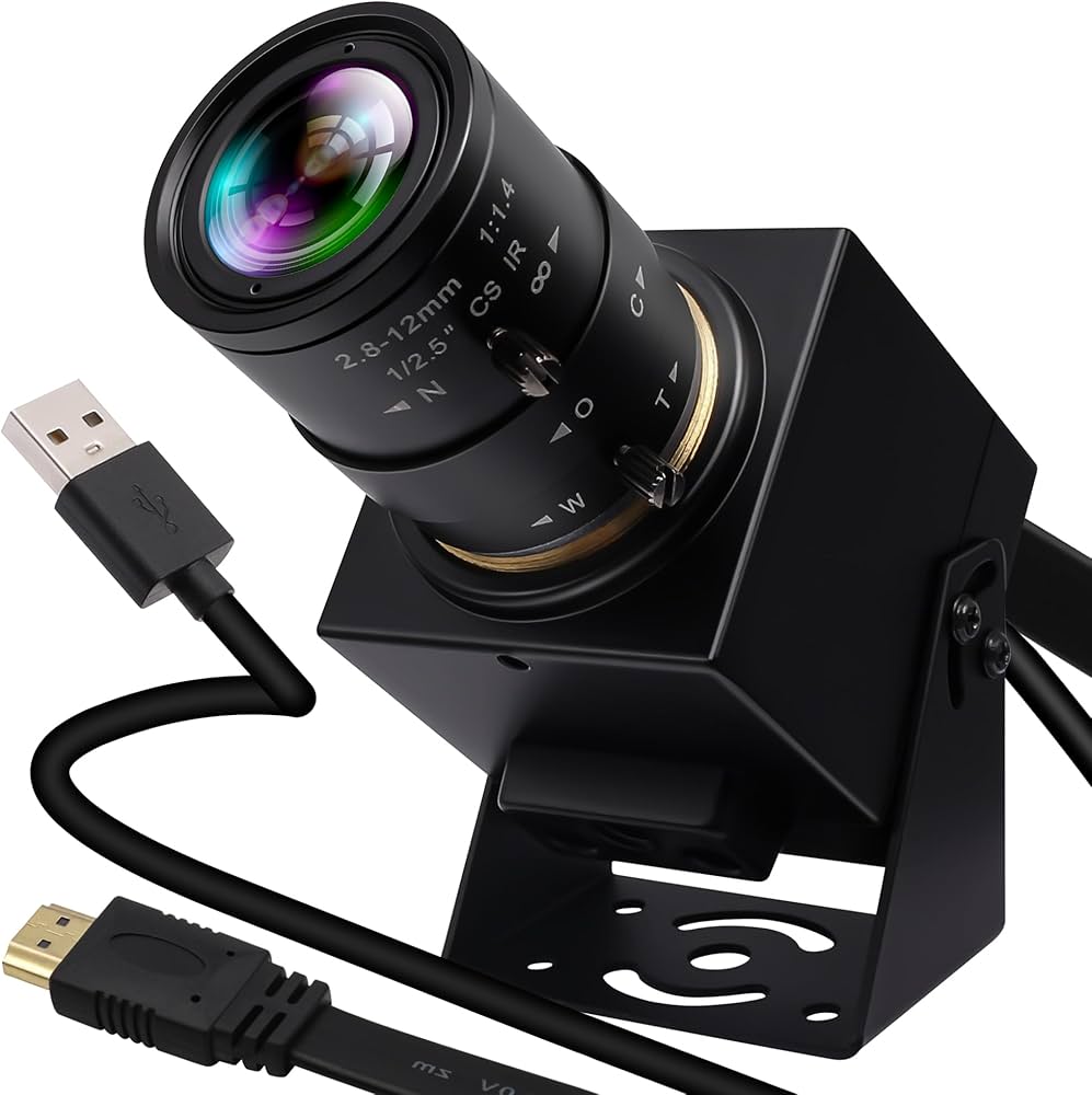 ELP 4K HDMI USBカメラ 5-50mm10倍ズーム Amazon.co.jp: ELP HDMI