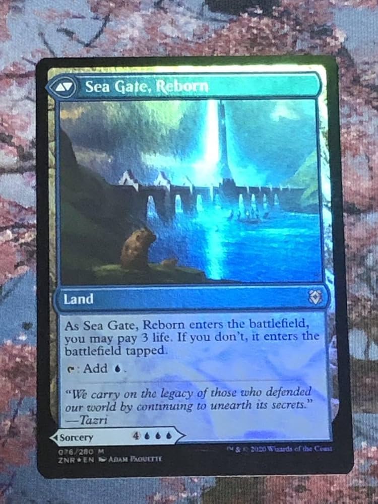 海門修復 4枚セット MTG「海門修復/Sea Gate Restoration」4枚セット 日版