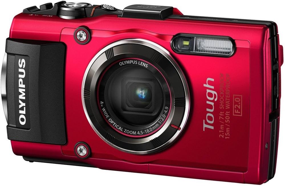 Amazon | OLYMPUS デジタルカメラ Tough TG-5 レッド 1200万画素CMOS