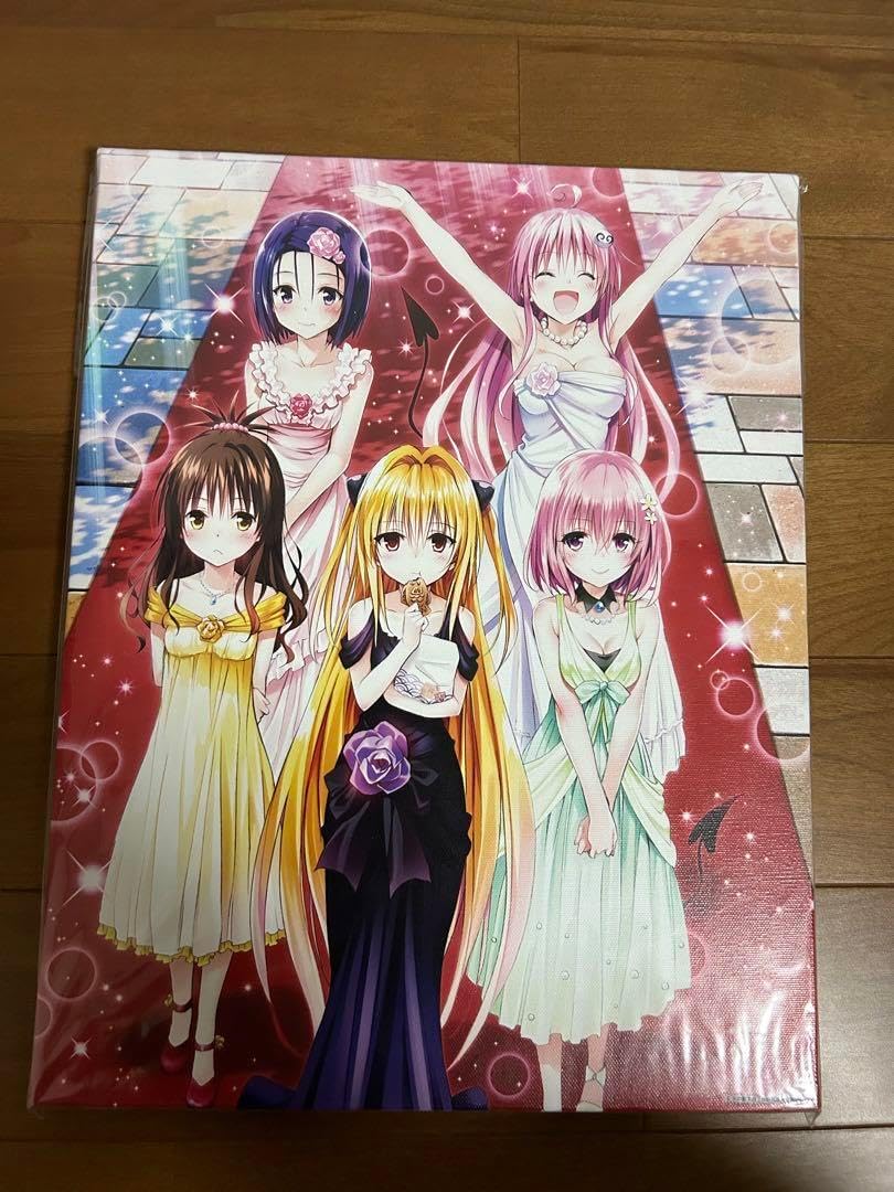 ToLOVEる展 キャンバスアート 春菜・ララ・モモ・ヤミ・美柑｜Amazon
