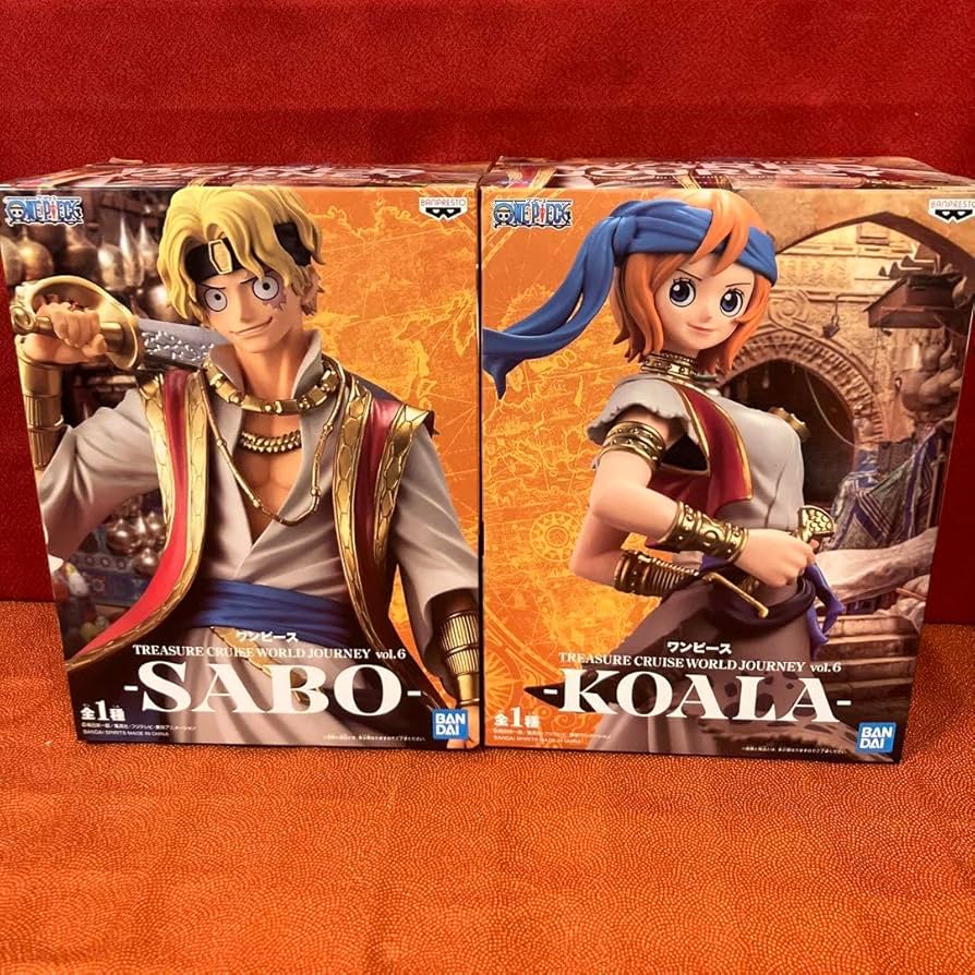 Amazon.co.jp: 未使用 ワンピ ース フィギュア サボ コアラ 2個セット