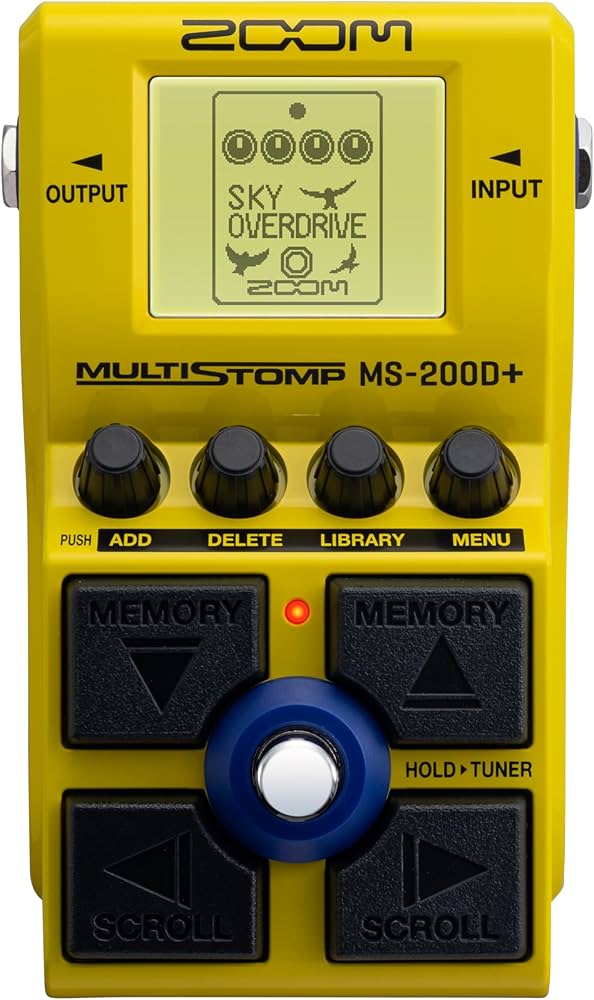 Amazon.com: Zoom MS-200D+ MultiStomp Guitar Effects Pedal with 200