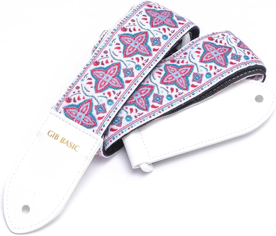 Amazon | GIB BASIC/Colorly Straps (BLUE × RED)色で選ぶギター