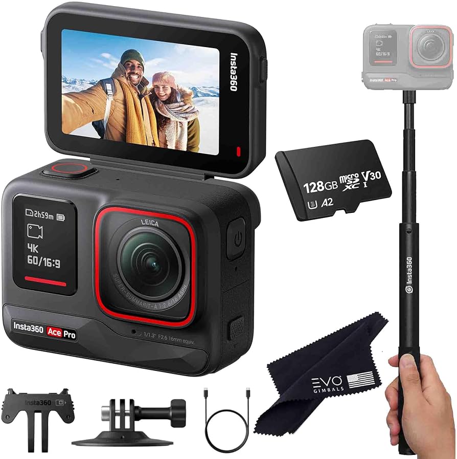 Amazon.com : Insta360 Ace Pro Basic Bundle- Waterproof Action