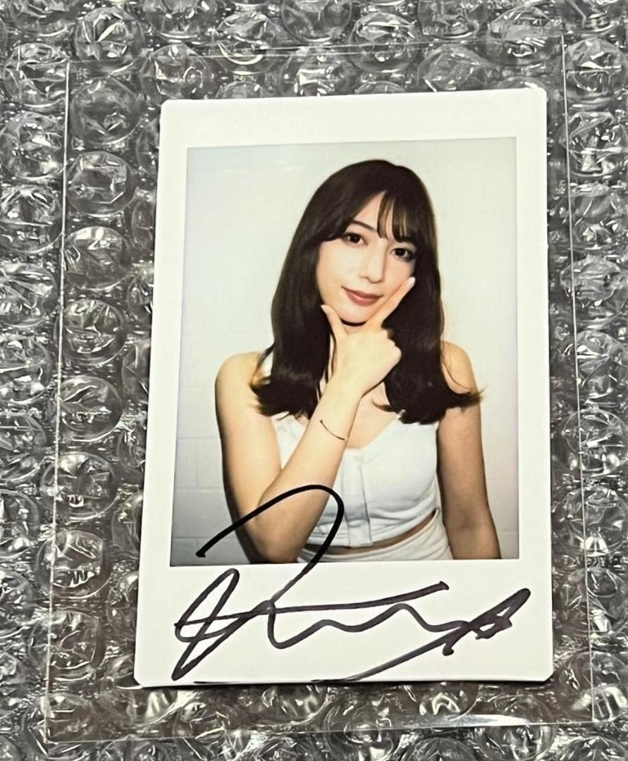 雪平莉左 直筆サイン入り クリアアクリルアートA3サイズ 特典B2