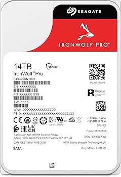 Amazon.com: Seagate IronWolf Pro, 14 TB, Enterprise NAS Internal
