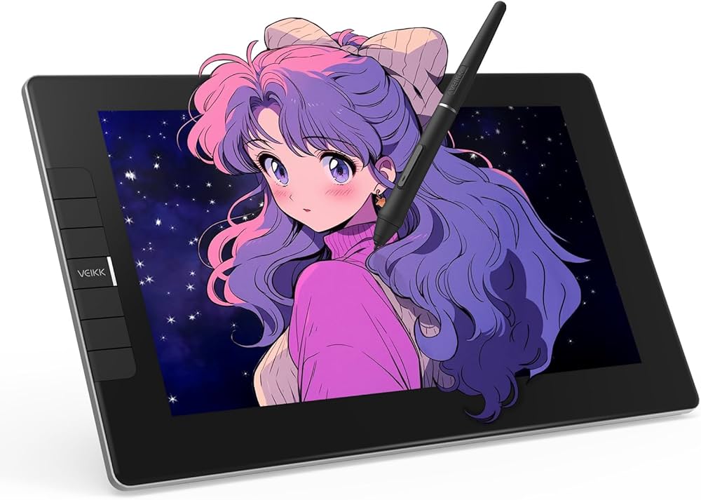 Amazon | VEIKK 液タブ 11.6インチ 液晶タブレット 筆圧8192 傾き検知