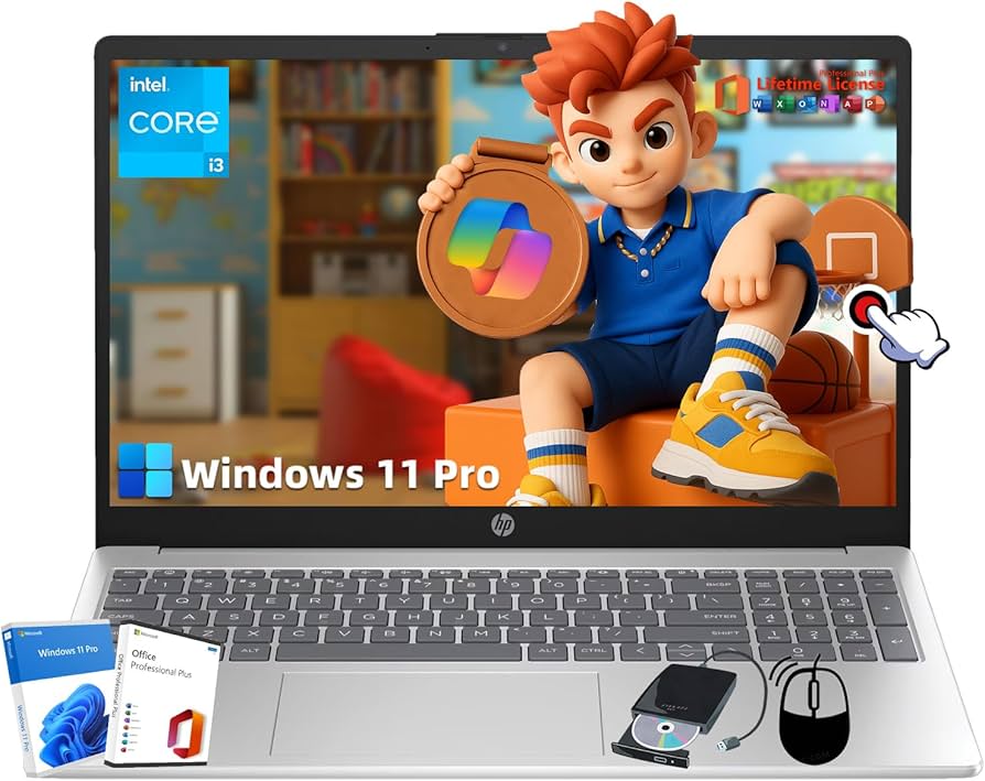 Amazon.com: HP 15.6 Business Touchscreen Laptop Computer - w