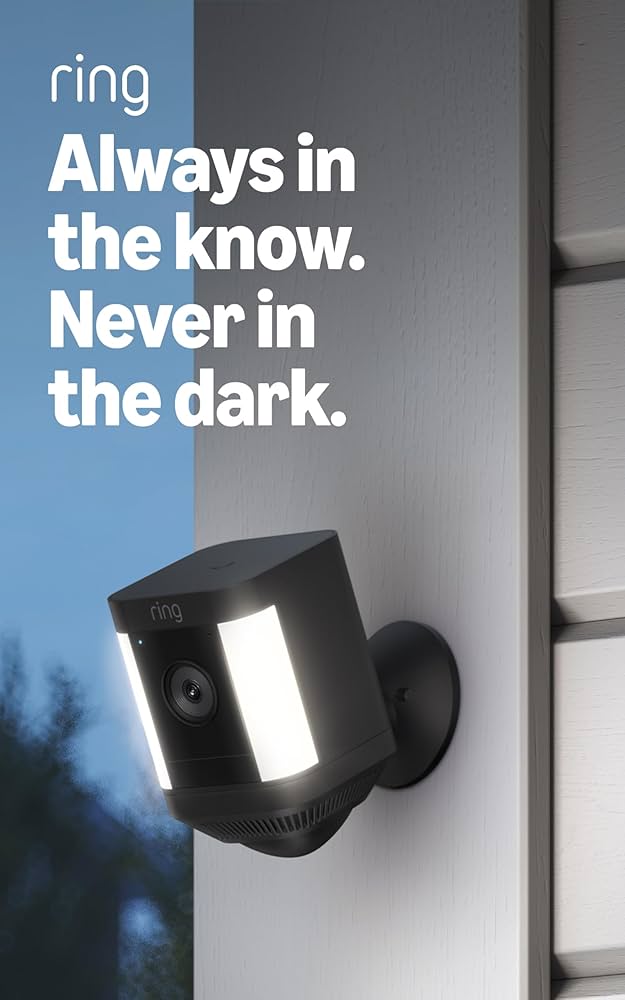 Amazon Official: Introducing Ring Spotlight Cam Plus, Battery