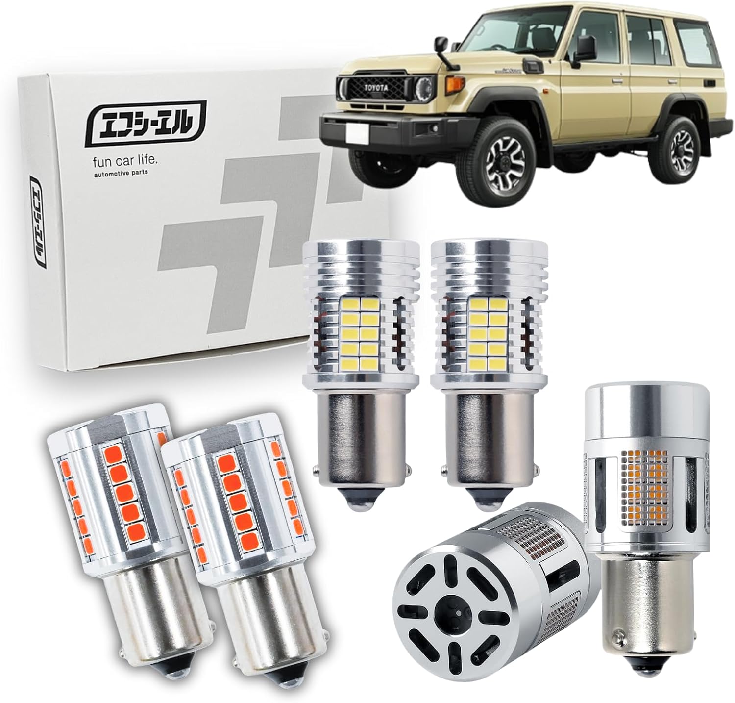 fcl.(エフシーエル) ランクル70 ランドクルーザー70 led 3点セット